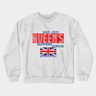 Queen's Sapphire Jubilee Crewneck Sweatshirt